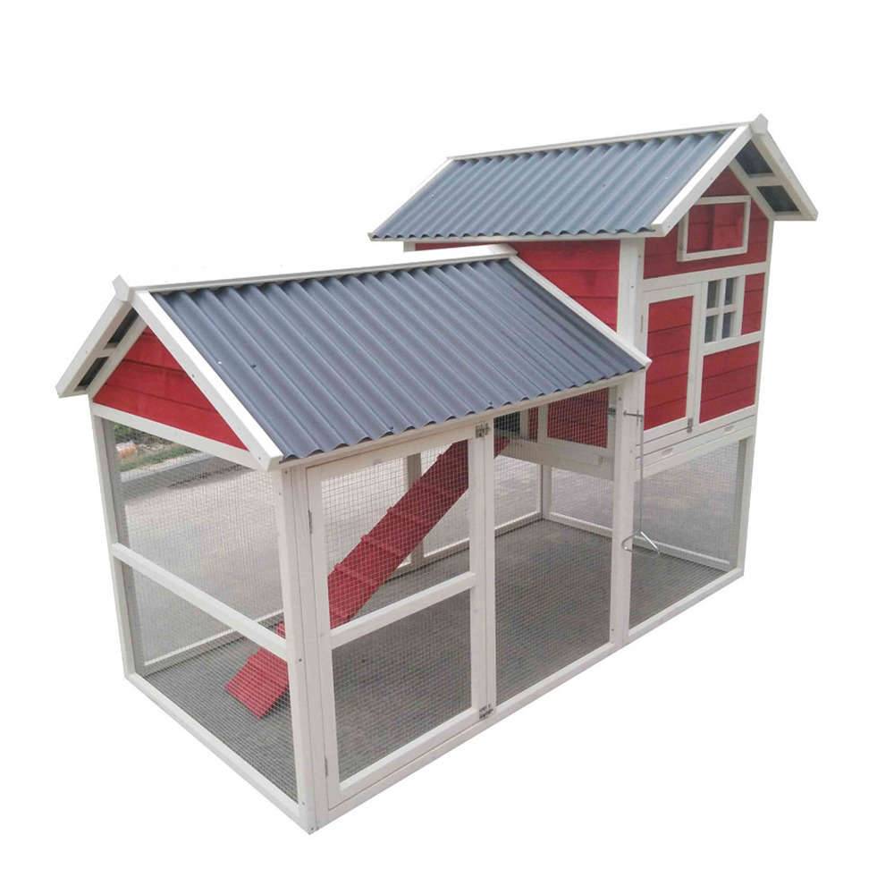 Lifland - Poulailler House en bois sapin avec toit PVC – LIFLAND - Image 2