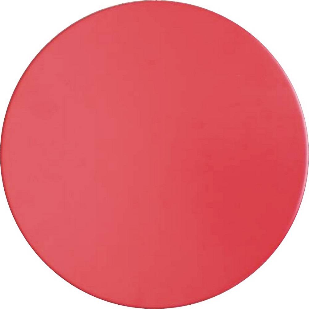 Bout de canapé en acier galvanisé rouge Ø35 cm - Image 2