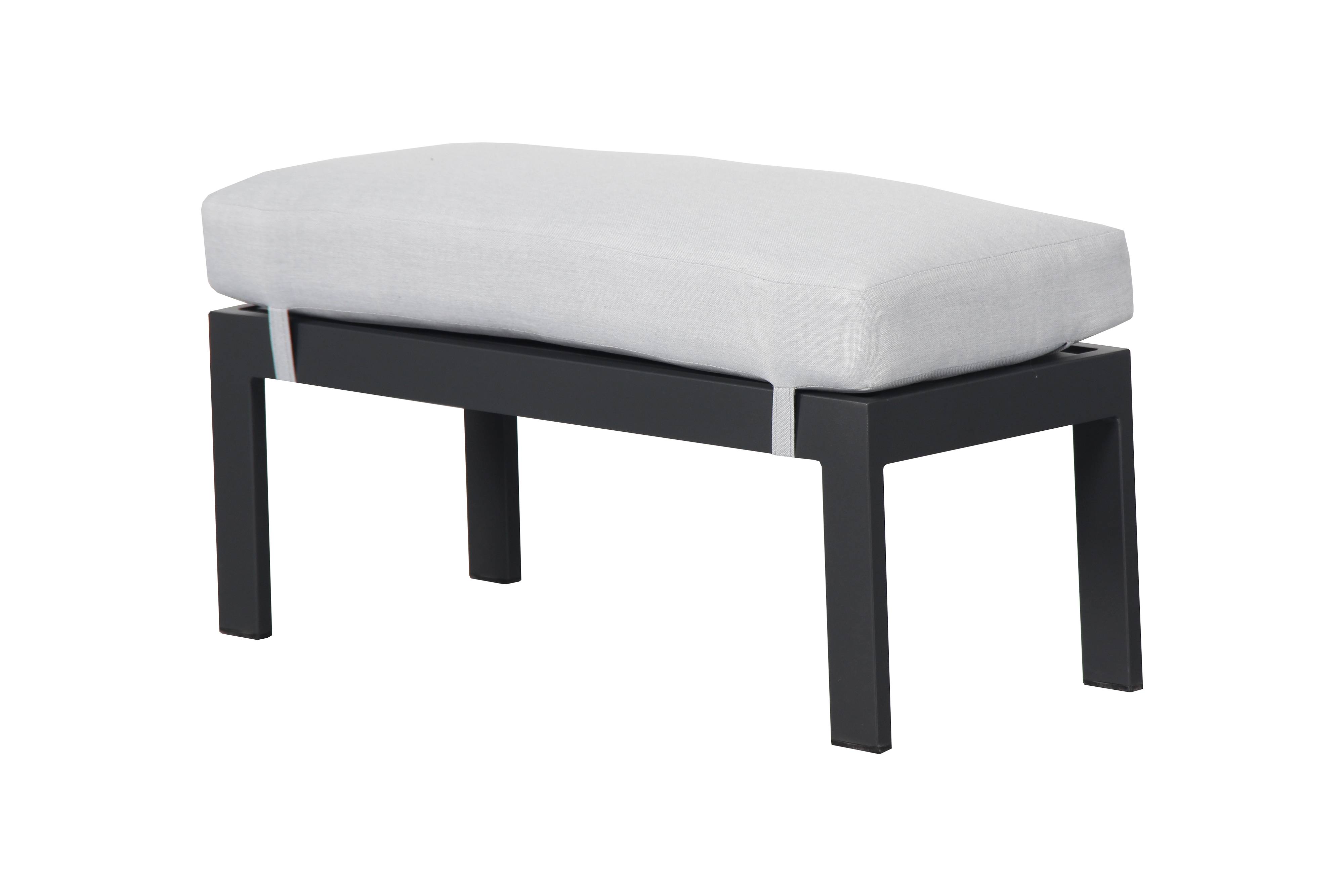 Ecloz - Salon de jardin aluminium anthracite et gris 8 personnes Family ECLOZ - Image 7