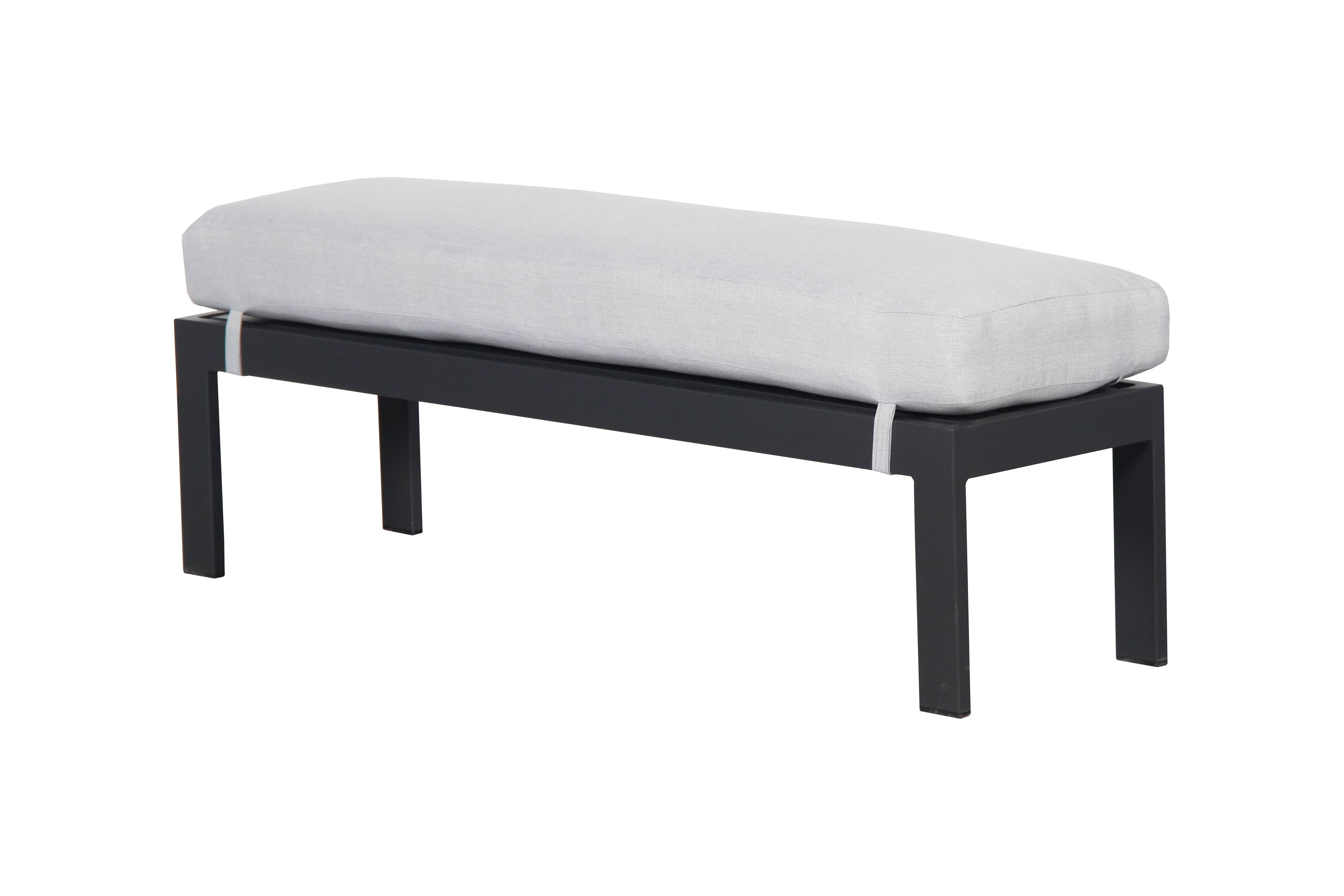 Ecloz - Salon de jardin aluminium anthracite et gris 8 personnes Family ECLOZ - Image 6