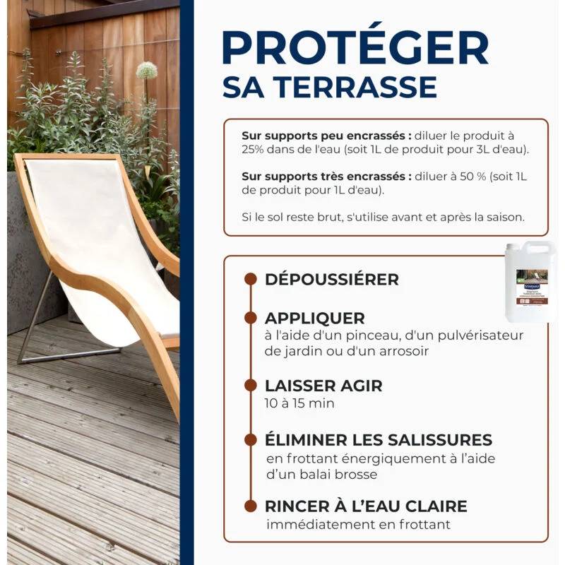 Starwax - DEGRISANT CONCENTRE POUR TERASSE EN BOIS 5L - Image 5