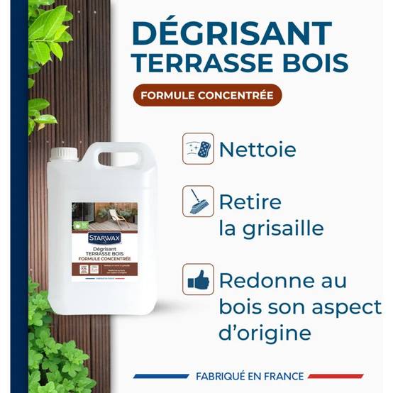 Starwax - DEGRISANT CONCENTRE POUR TERASSE EN BOIS 5L - Image 4