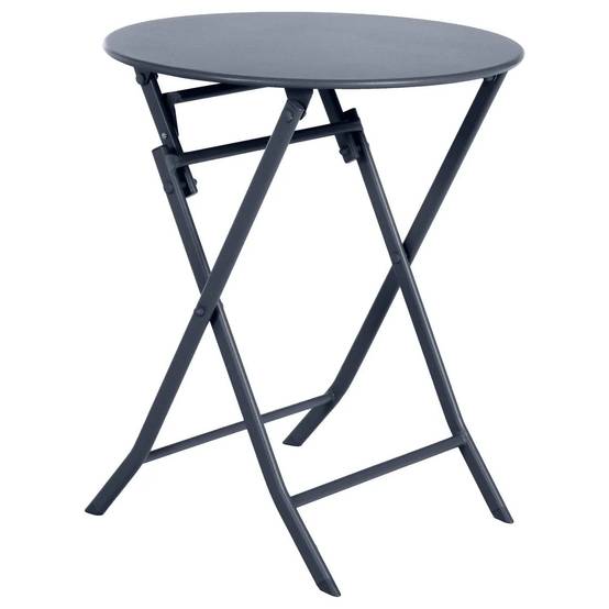 Hesperide - Table de jardin ronde graphite - HESPERIDE - Image 3