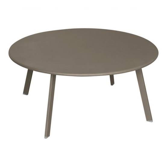 Hesperide - Hesperide - Table d'appoint Saona tonka - Ø70 x H.40 cm