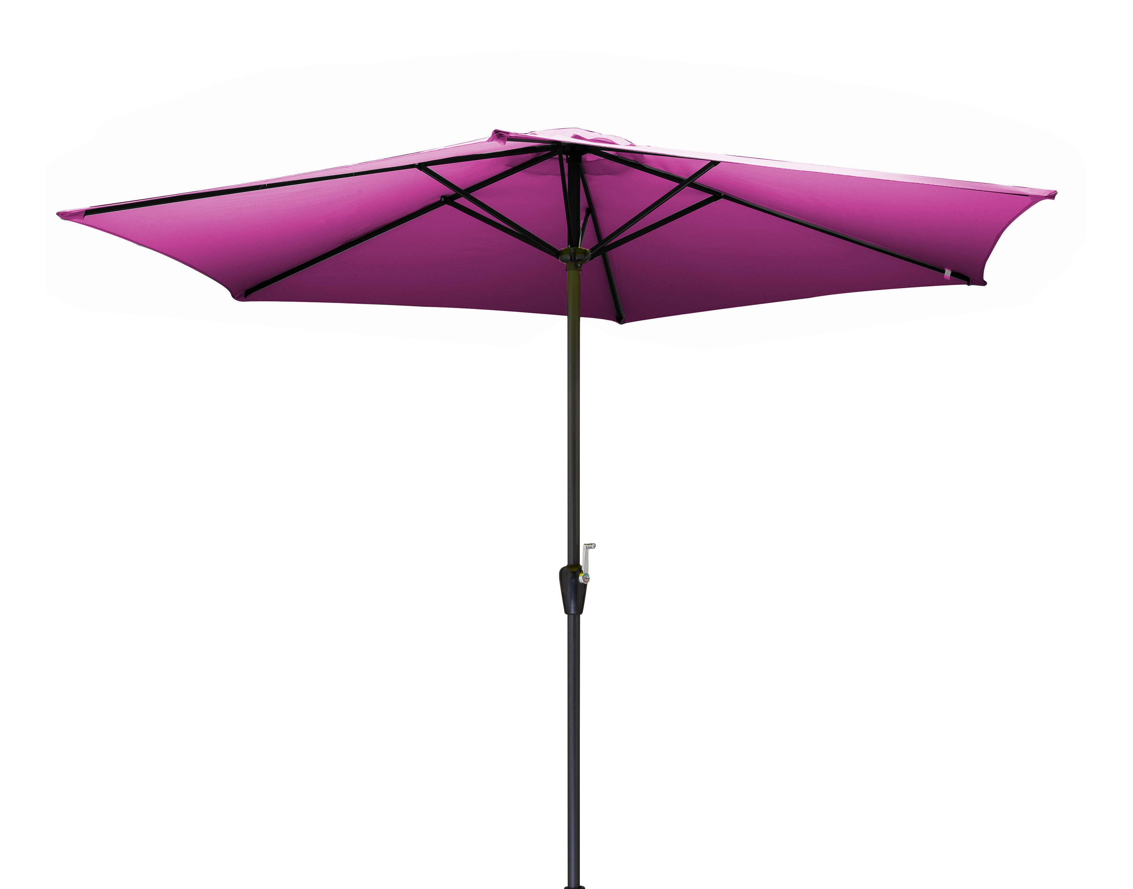 Midi au Soleil - Midi au Soleil - Parasol Ibiza Framboise L.300 x l.300 x H.254 cm - Image 1
