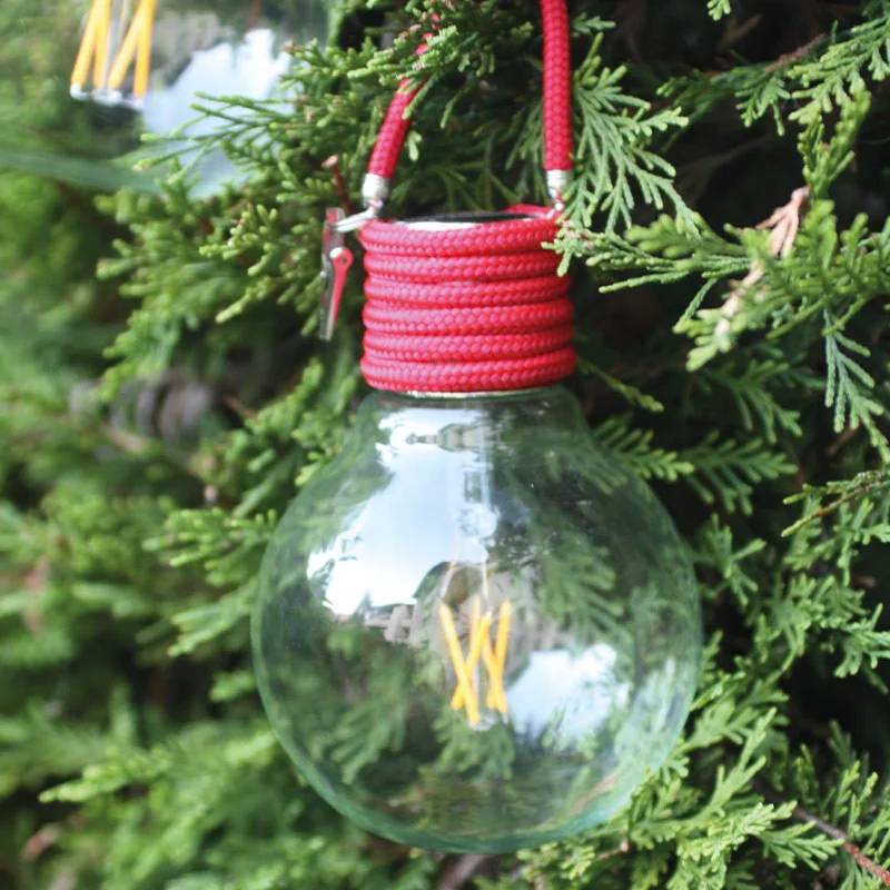 Watt & Home - Ampoule LED solaire design anthracite Ø 11,5 cm H 17 cm - WATT & HOME - Image 5