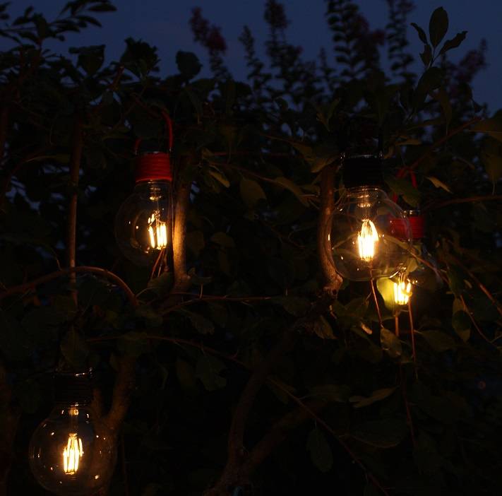 Watt & Home - Ampoule LED solaire design anthracite Ø 11,5 cm H 17 cm - WATT & HOME - Image 4