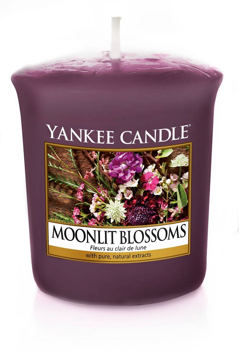 Yankee Candle - Bougie votive fragrance Fleurs au clair de lune 49 g