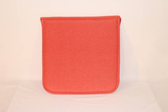 Ecloz - Ecloz - Coussin galette terre de sienne L.38 x l.8 x H.3 cm