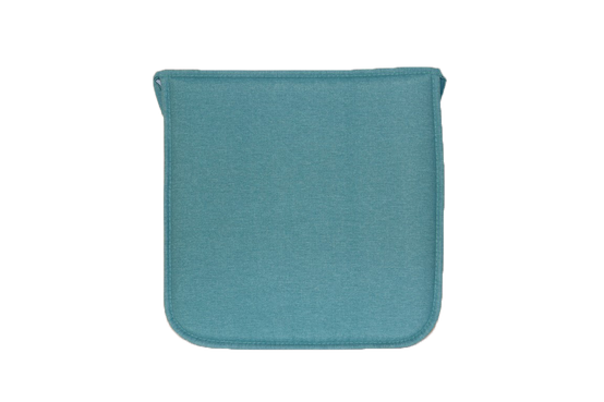 Ecloz - Ecloz - Coussin galette turquoise - L.38 x l.8 x H.3 cm