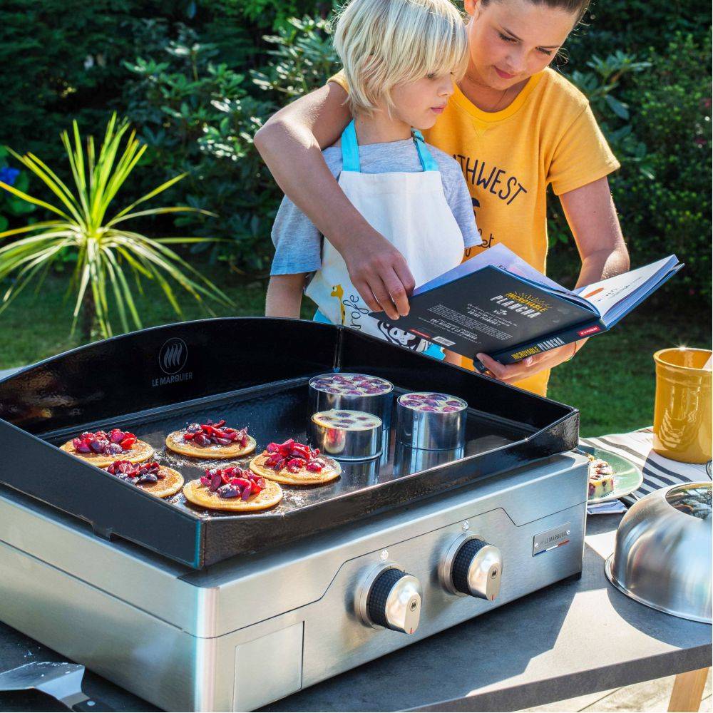 Le Marquier - Plancha électrique à poser inox satiné Signature Allure 260 Duo Le Marquier - Image 9