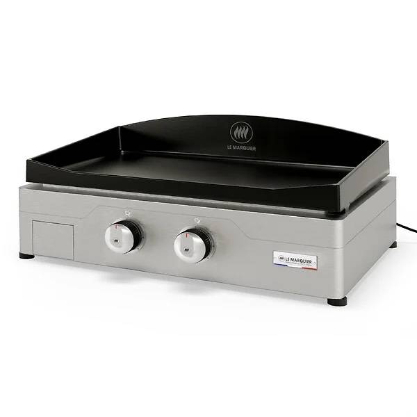Le Marquier - Plancha électrique à poser inox satiné Signature Allure 260 Duo Le Marquier - Image 1
