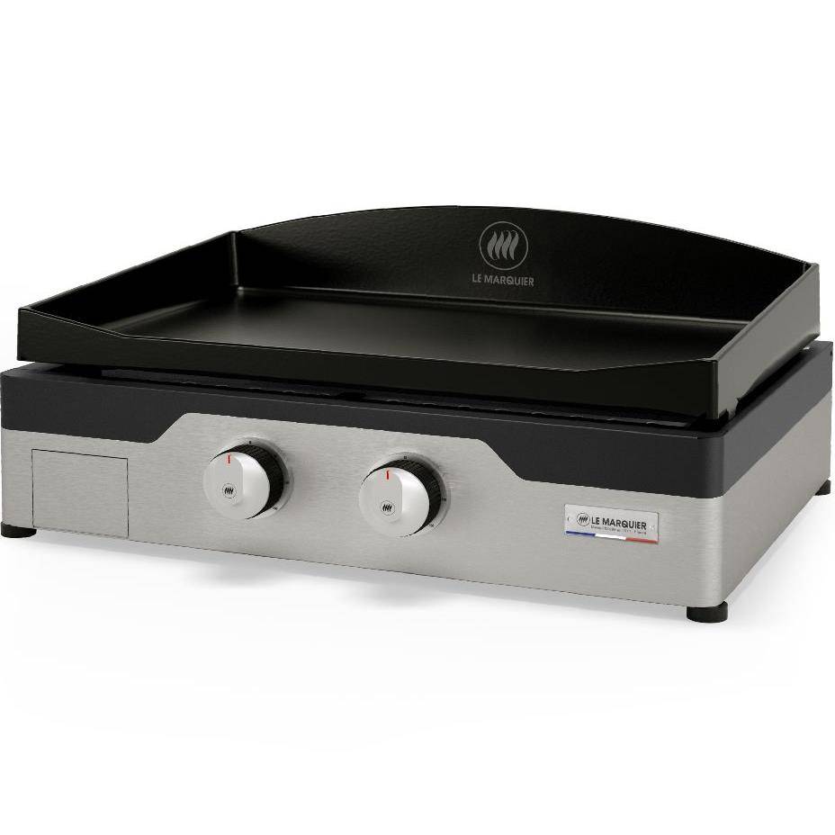 Le Marquier - Plancha gaz 2 feux à poser fonte émaillée Allure 260 Duo Le Marquier - Image 9