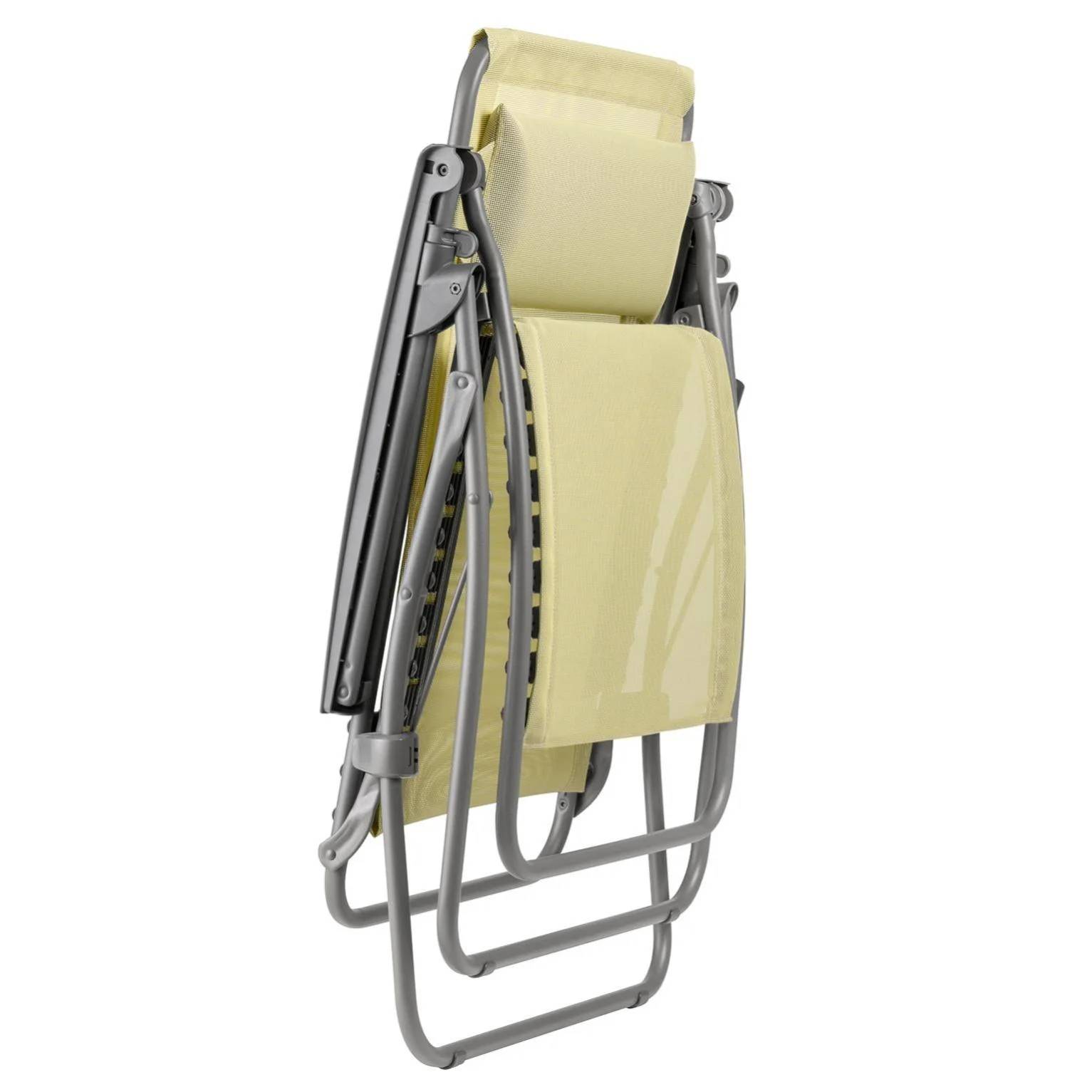 Lafuma-Mobilier - Lafuma - Fauteuil Relaxe R Clip Batyline etamine L87xl68xH114 cm - Image 3