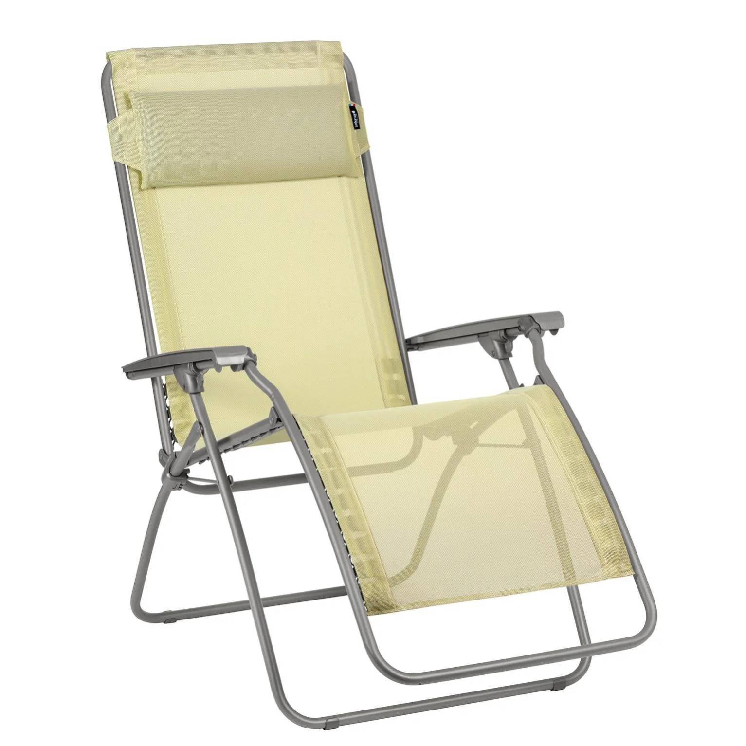 Lafuma-Mobilier - Lafuma - Fauteuil Relaxe R Clip Batyline etamine L87xl68xH114 cm - Image 4