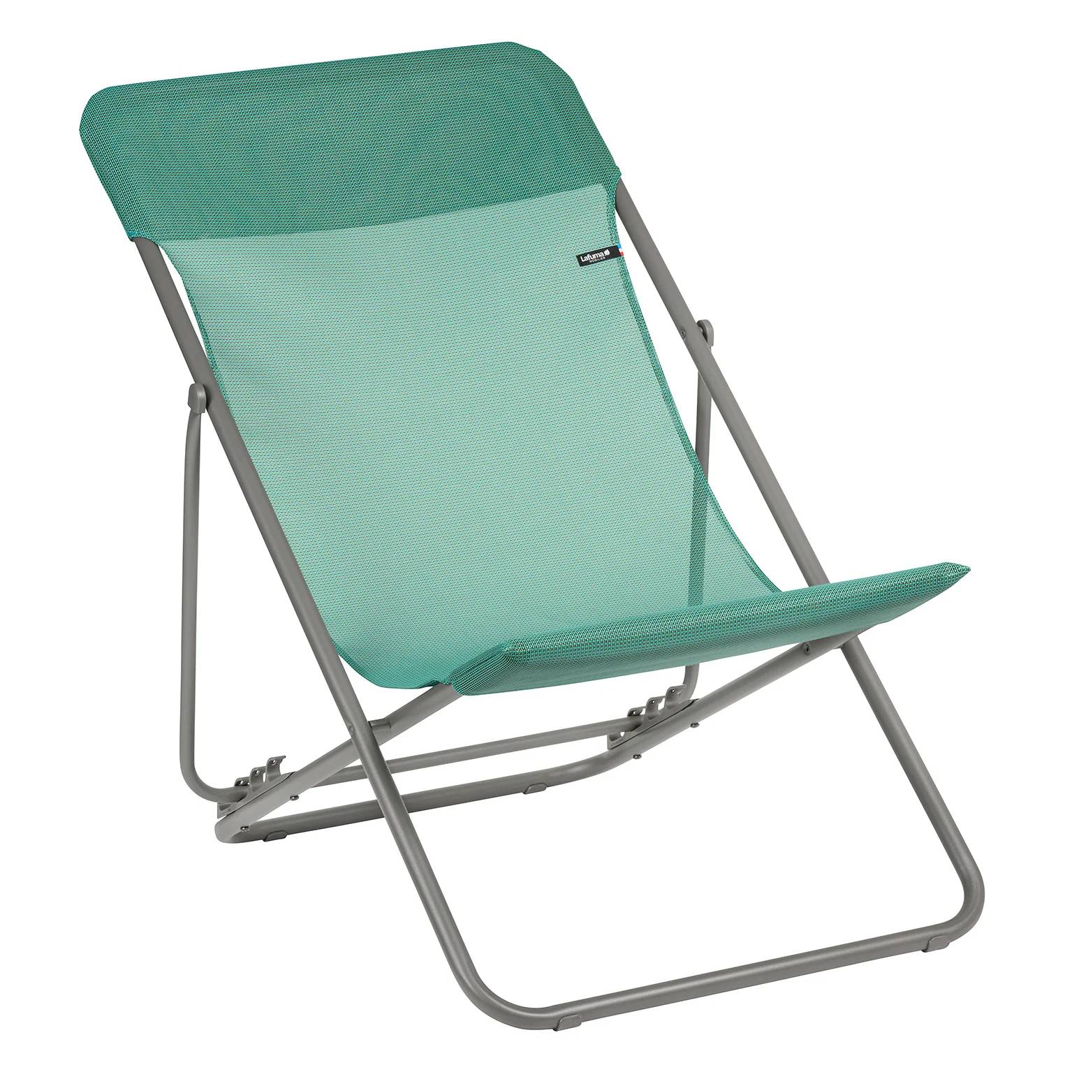 Lafuma-Mobilier - Maxi Transat de jardin acier batyline chlorophyle Lafuma Mobilier - Image 3