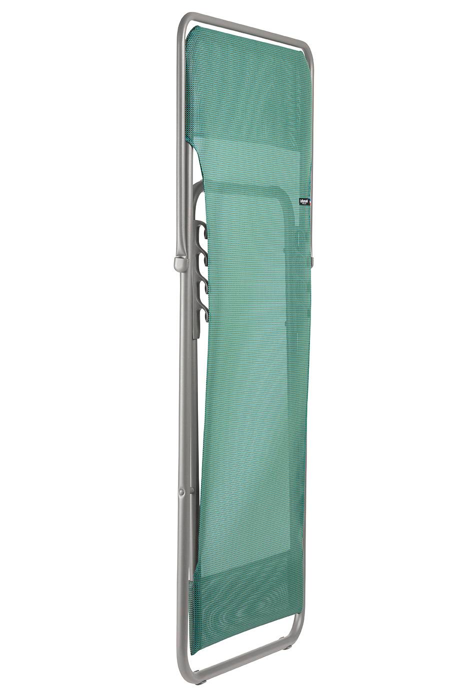 Lafuma-Mobilier - Maxi Transat de jardin acier batyline chlorophyle Lafuma Mobilier - Image 2