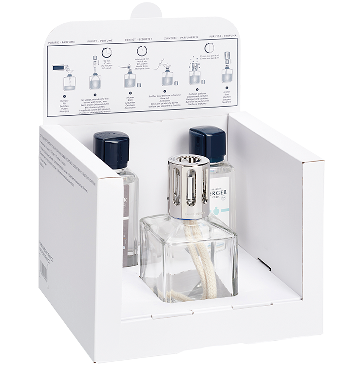 Maison Berger - Maison Berger - Coffret Essentiel Carre+ 2 Parfums 250ml - Image 3