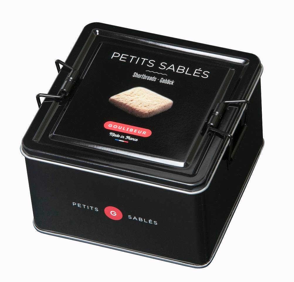 Goulibeur - Goulibeur - Boîte en fer petits sablés 4 recettes 180 g - Image 1