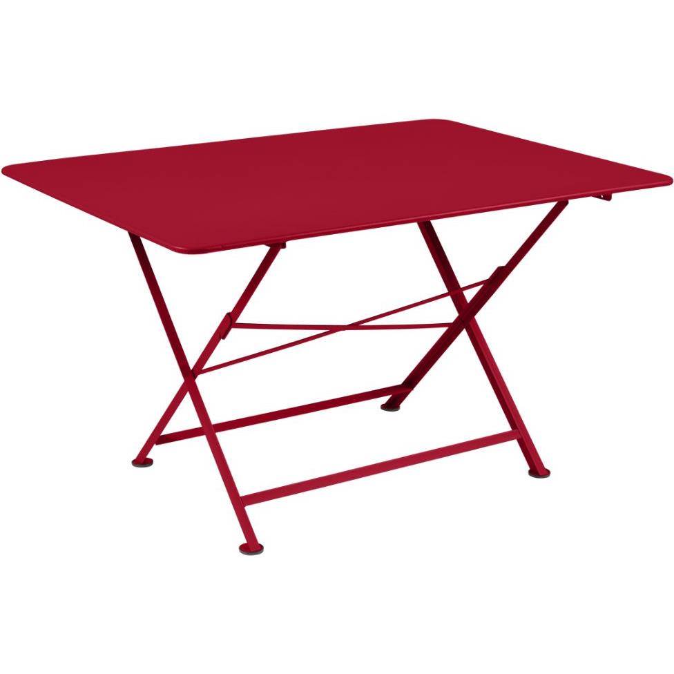 Fermob - Table de jardin rectangulaire pliante acier piment 6 personnes Cargo Fermob - Image 2
