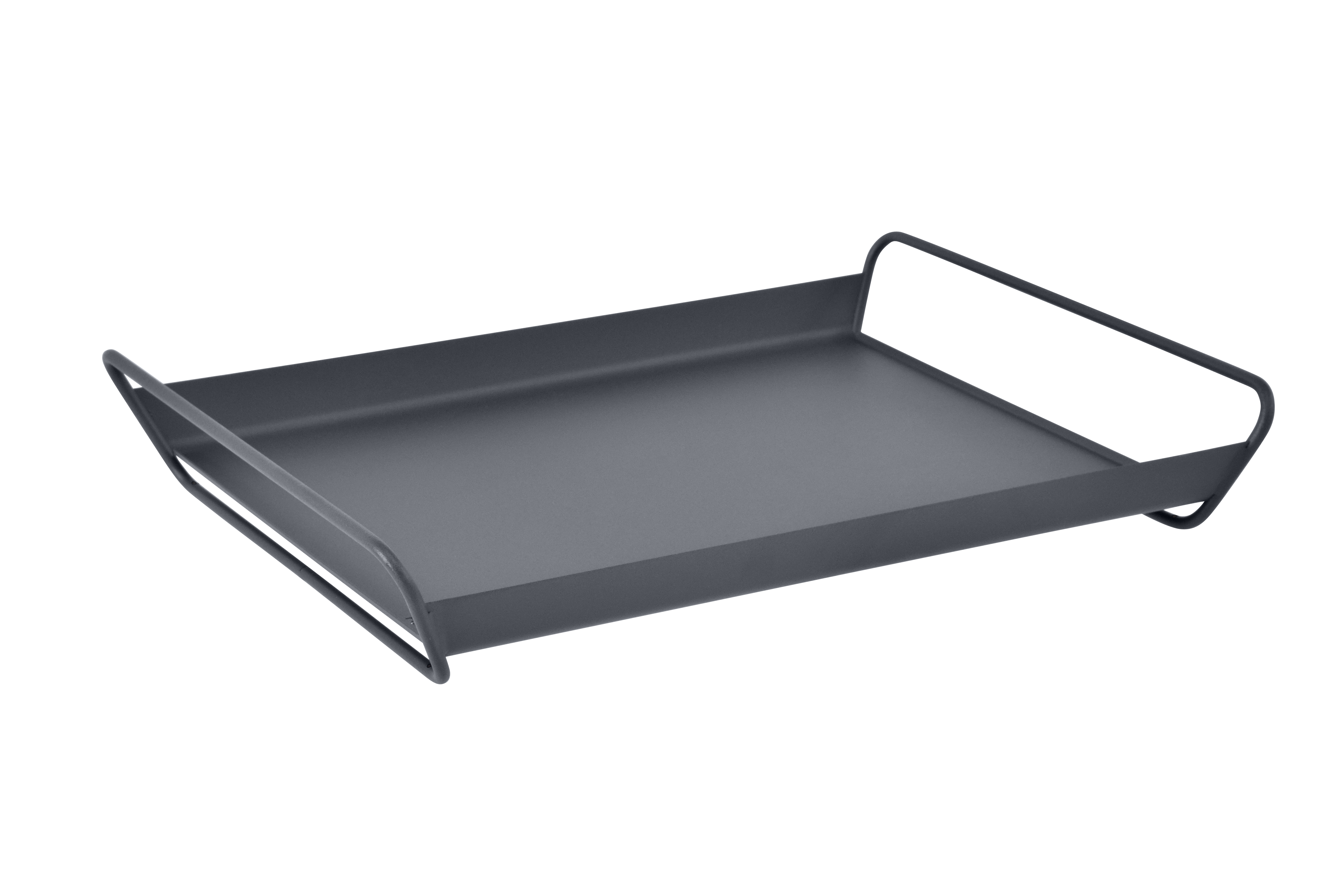 Fermob - Plateau Alto Métal Gris anthracite 53x38.5x9 cm - FERMOB