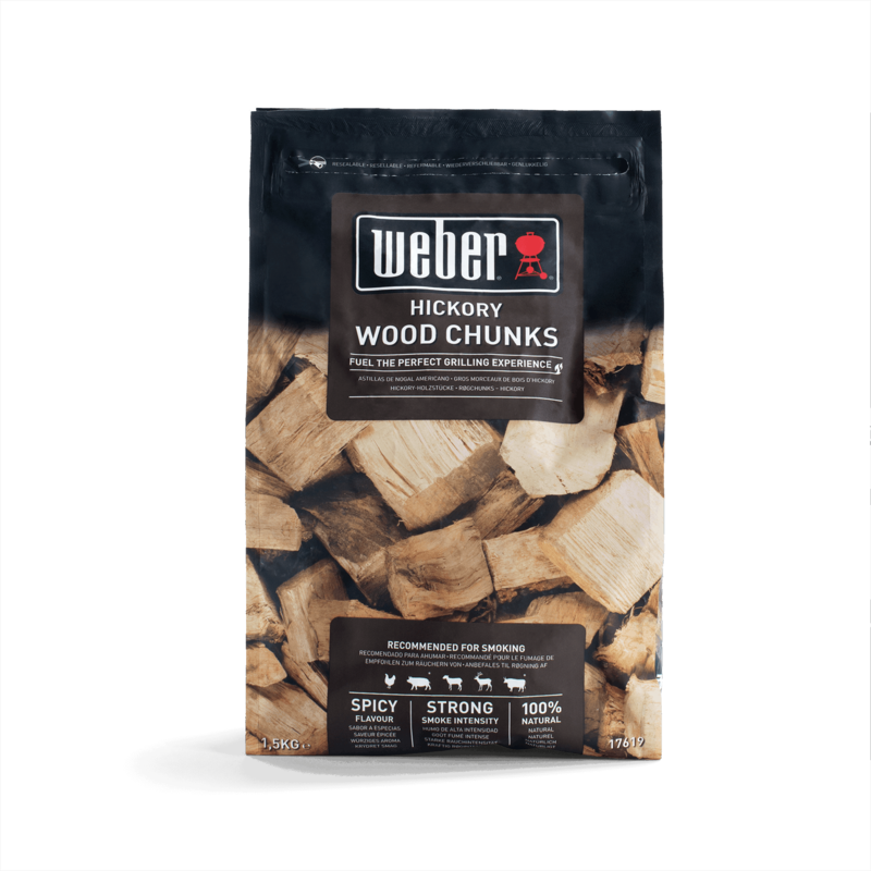 Weber - Morceaux Bois Fumage Hickory WEBAER