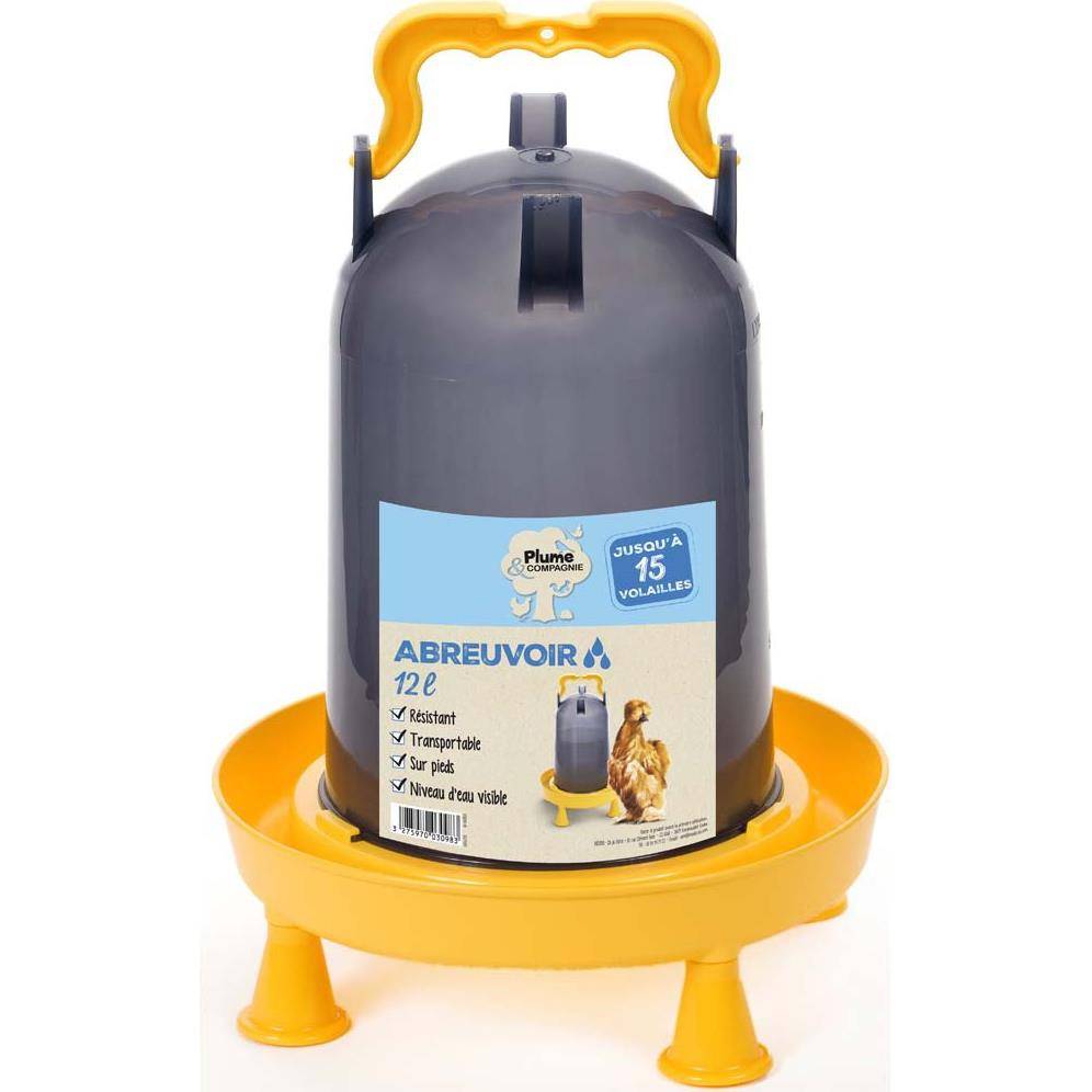 Plume & compagnie - Abreuvoir Plastique - PLUME & COMPAGNIE