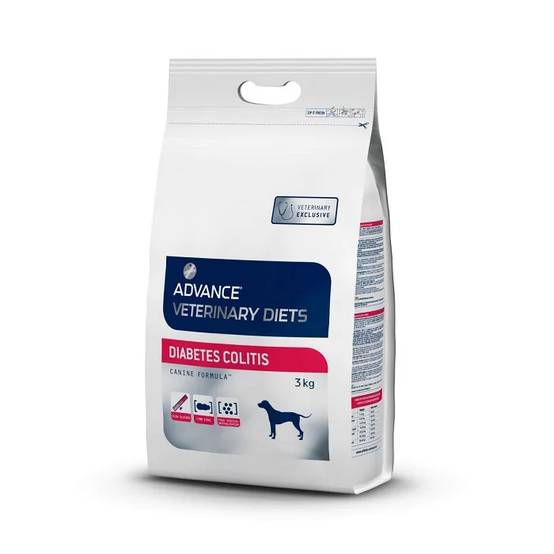 Diabetes Colitis alimentation chien 3 kg - ADVANCE