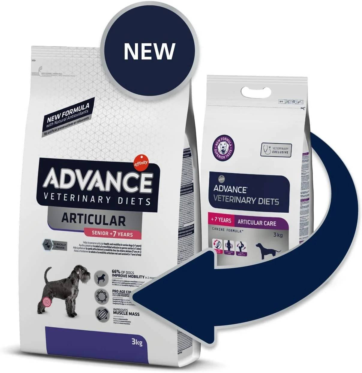 Croquette chien senior Articular Care 12 kg - ADVANCE Veterinary Diets - Image 1