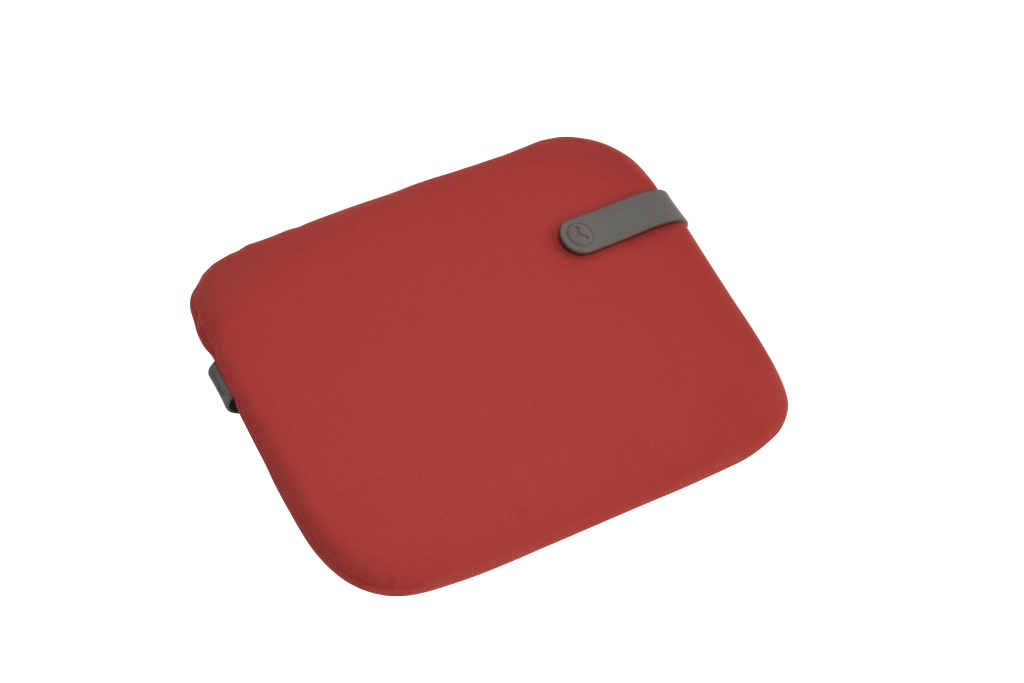 Fermob - Fermob - Galette de chaise Color Mix Rouge candy L.30 x l.38 cm