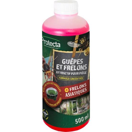 Protecta - Attractif pour piège guêpes et frelons 500 ml - Protecta