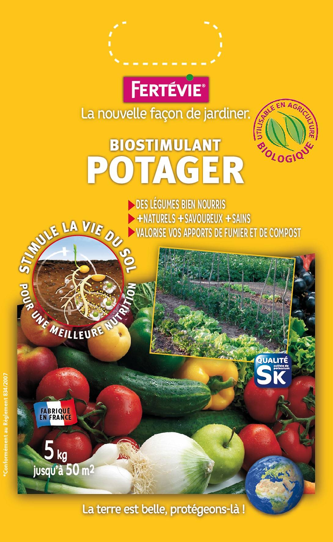 Fertevie - Biostimulant Potager 5 kg - Image 1