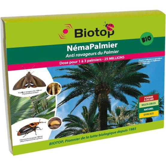 Greenapy - Nématodes utiles spécial ravageurs du palmier Steinernema carpocapsae boîte de 25 millions– Greenapy - Image 7