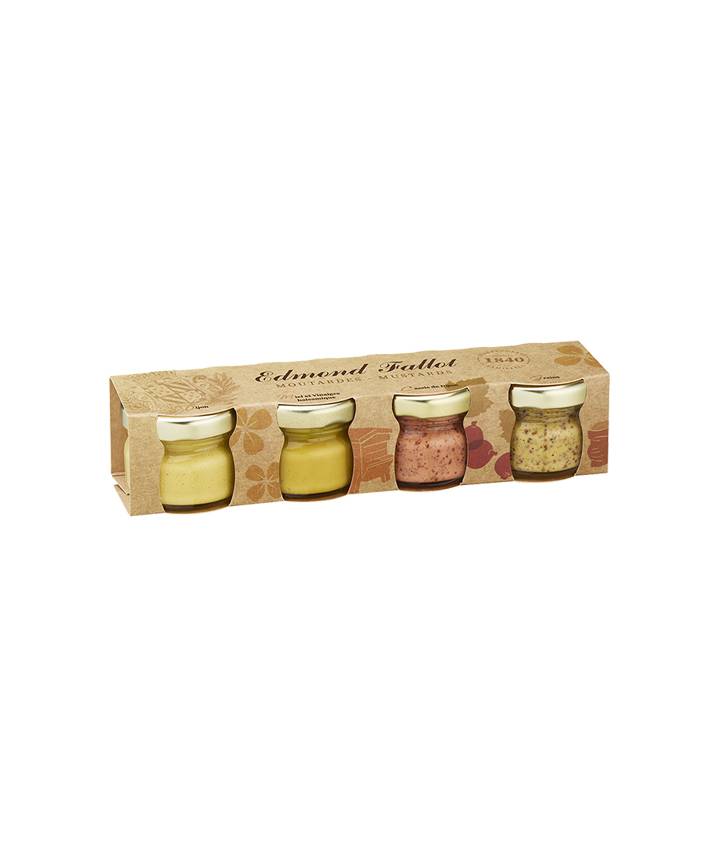 Fallot - Coffret 4 moutardes - Edmont Fallot - Image 1