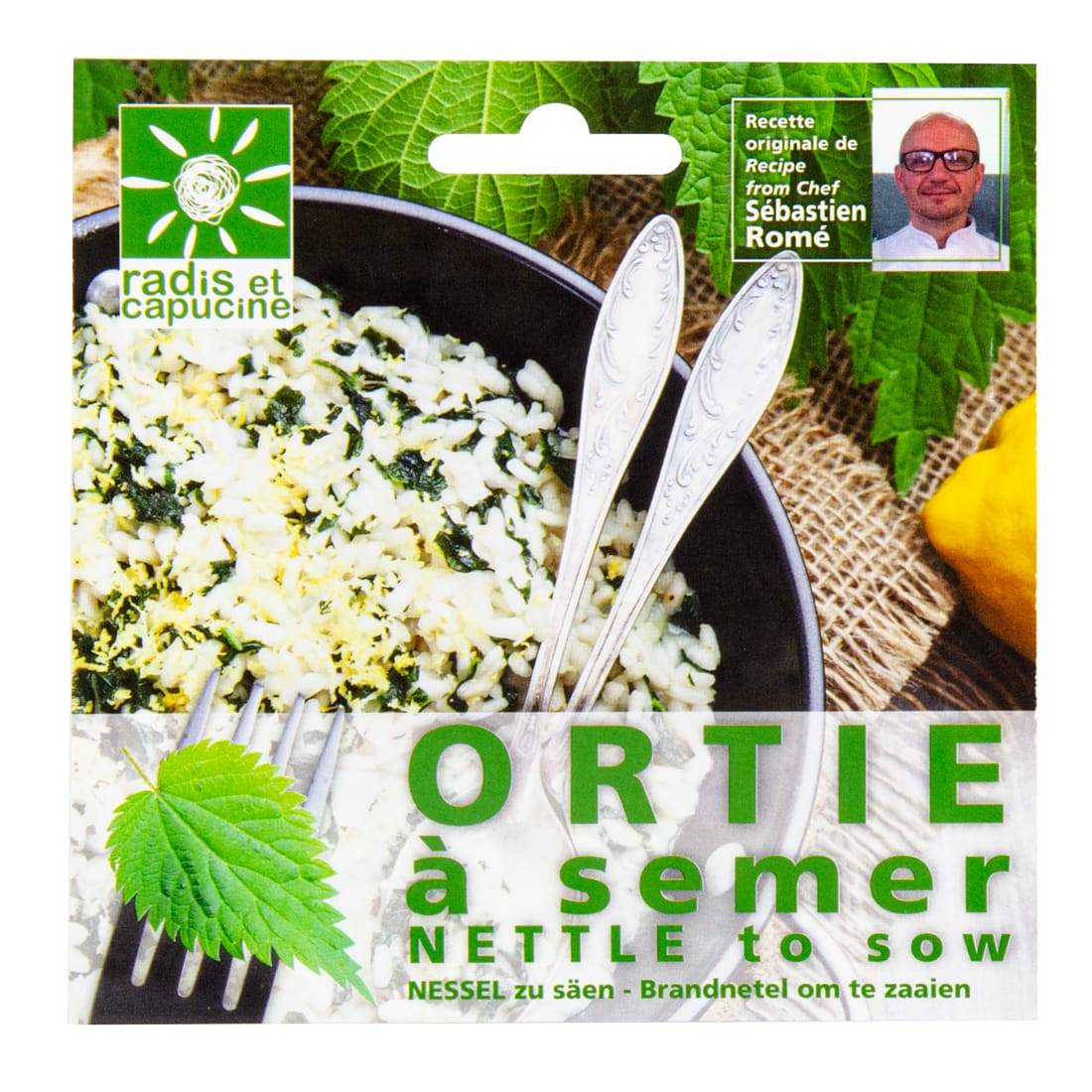 Sachet fleurs comestibles - Orties