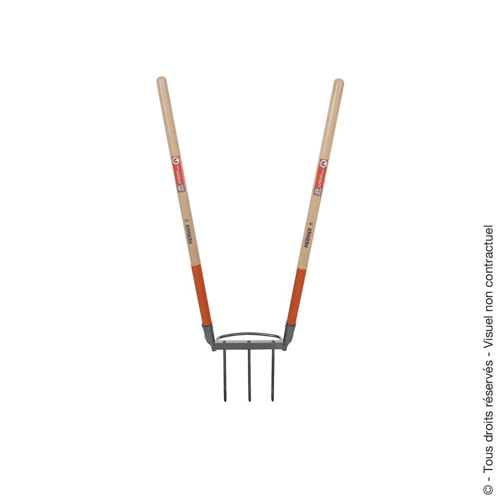Mermier Jardin - Bioculteur 3 dents H.126 cm - Image 2