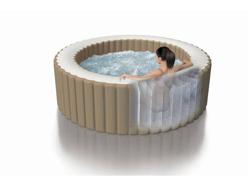 Intex - Spa gonflable Sahara 4 places beige Ø 196 x 71 cm - INTEX - Image 5