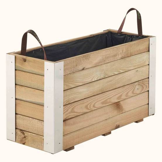 Cerland - Bac à Fleurs Bois Aluminium – Cerland - Image 6