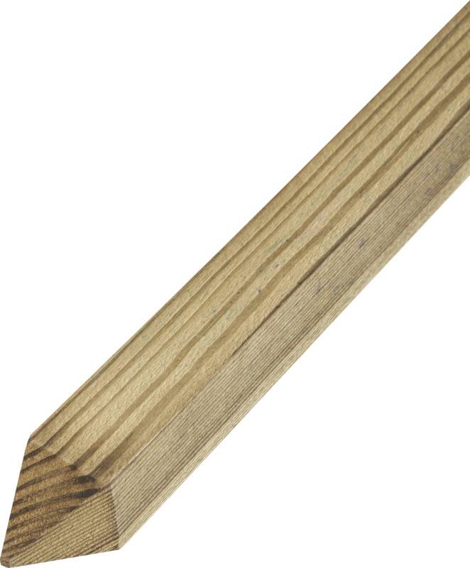 Tuteur carré bois L. 2,2 x l. 2,2 x H. 200 cm – WINDHAGER - Image 3