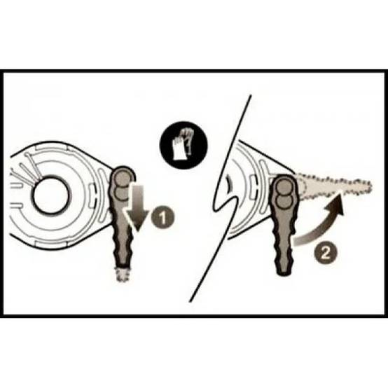 Ryobi - Tête double lames dentelées - RYOBI - Image 8