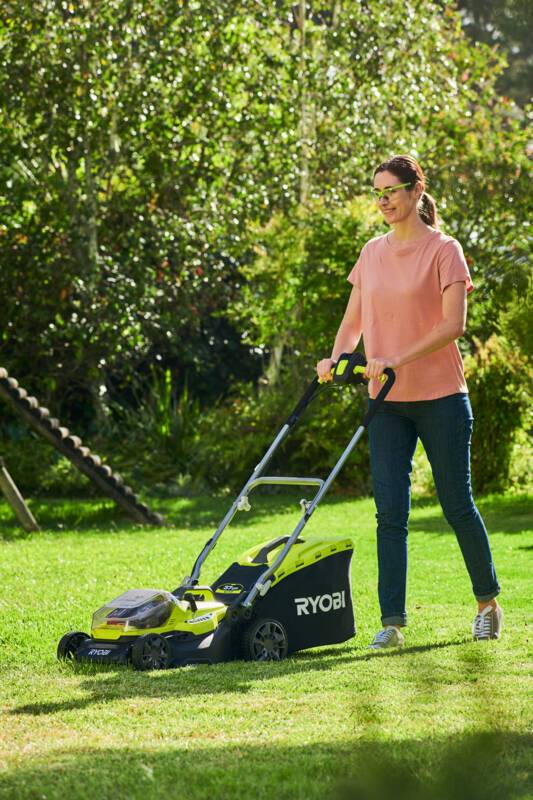 Ryobi - Tondeuse hybride Lithium+ 36V 2x18V 5 Ah coupe 37 cm - RYOBI - Image 4