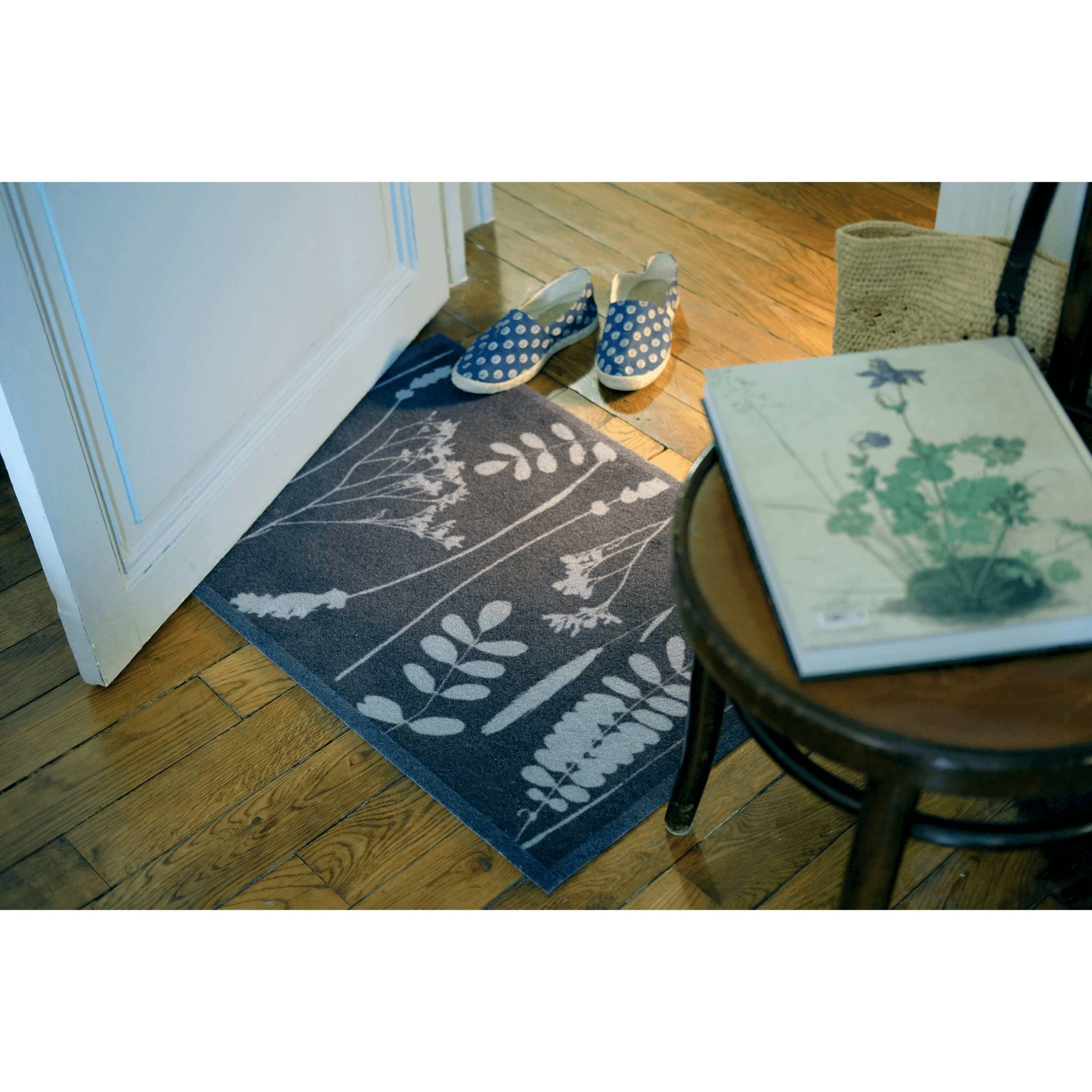 Tapis intérieur Vertueux Végétal L 58 x l 39 cm - CORYL - Gamm vert