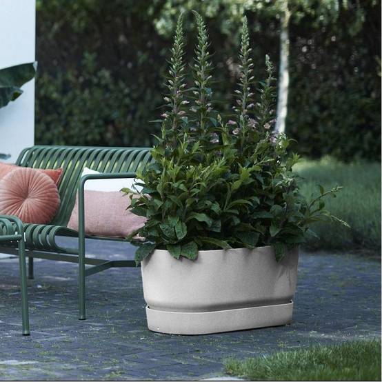 Jardinière Elho Greenville terrasse 80 cm - Image 5