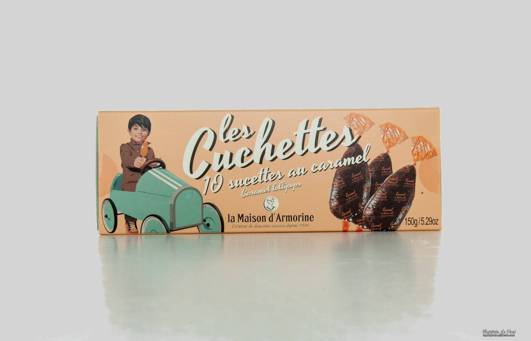 La Maison d Armorine - La Maison d'Armorine - Etui 10 Cuchettes au caramel 150 g - Image 1