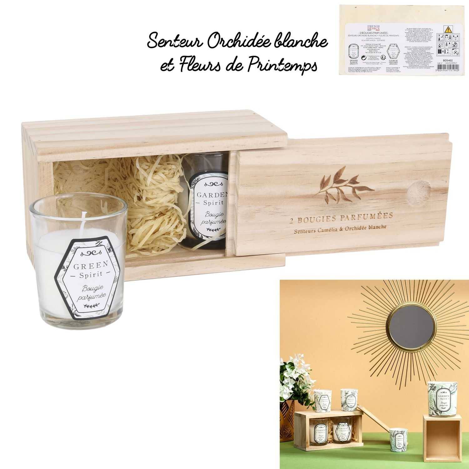 Coffret Bougies – THE HOME DECO FACTORY