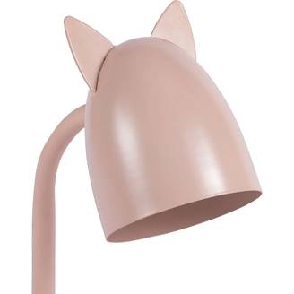 Lampe de Bureau Métal Rose L18 x larg12,5 x H31 cm - ATMOSPHERA