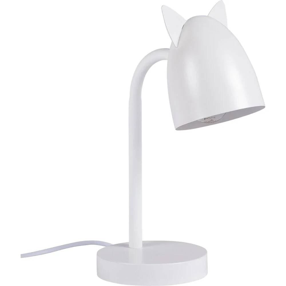 Lampe à poser Fer Blanc H 31 cm - ATMOSPHERA - Image 4