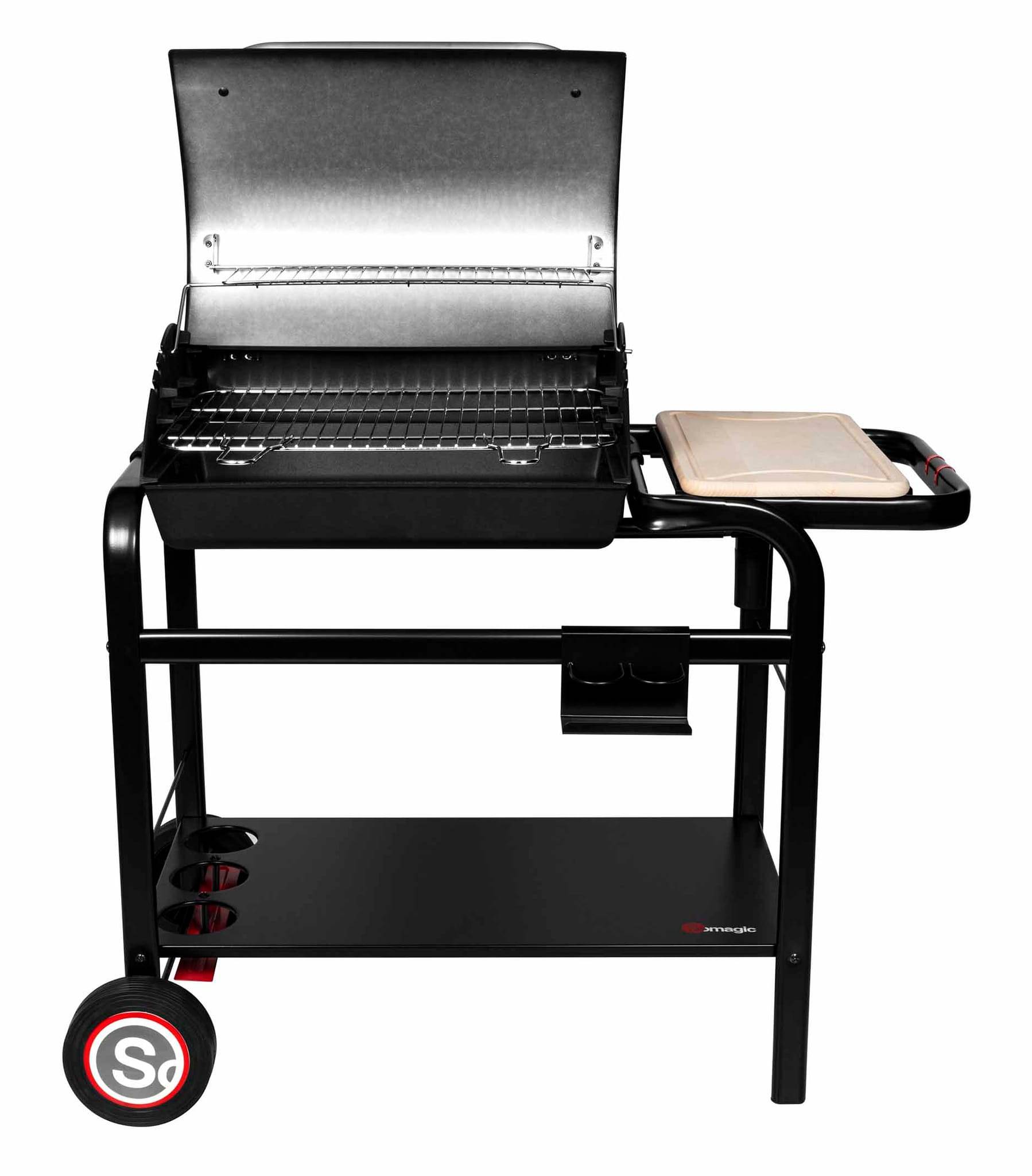 Somagic - Barbecue charbon de bois Hawai L.102 x l.56,5 x H.88,5 cm - Image 3