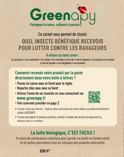 Greenapy - Carnet Prépayé Protection Insectes - BIOTOP - Image 17