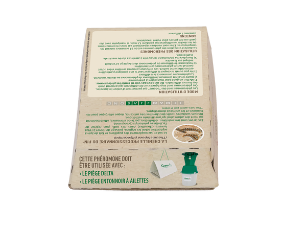 Greenapy - Phéromone Chenille processionnaire du pin Thaumetopoea pityocampa boîte d'1 capsule - Greenapy - Image 7
